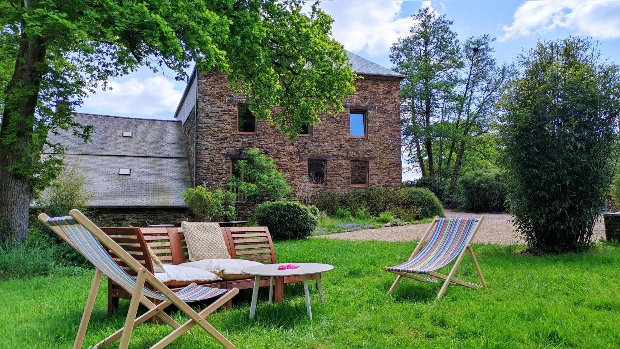 Chambre D'Hote En Gite - Moulin De La Houssaie - Broceliande Guer Экстерьер фото